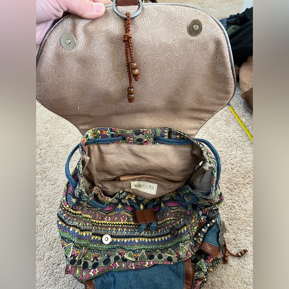 Sakroots Flap Backpack - Picture 6 of 16